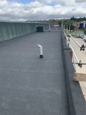 Click Here To Enlarge This Photo Of Dosthill Industrial Flat Roof